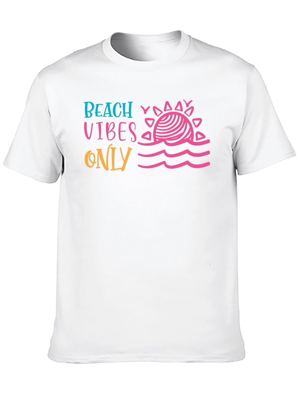 Beach Vibes Only T-Shirt Summer Fun