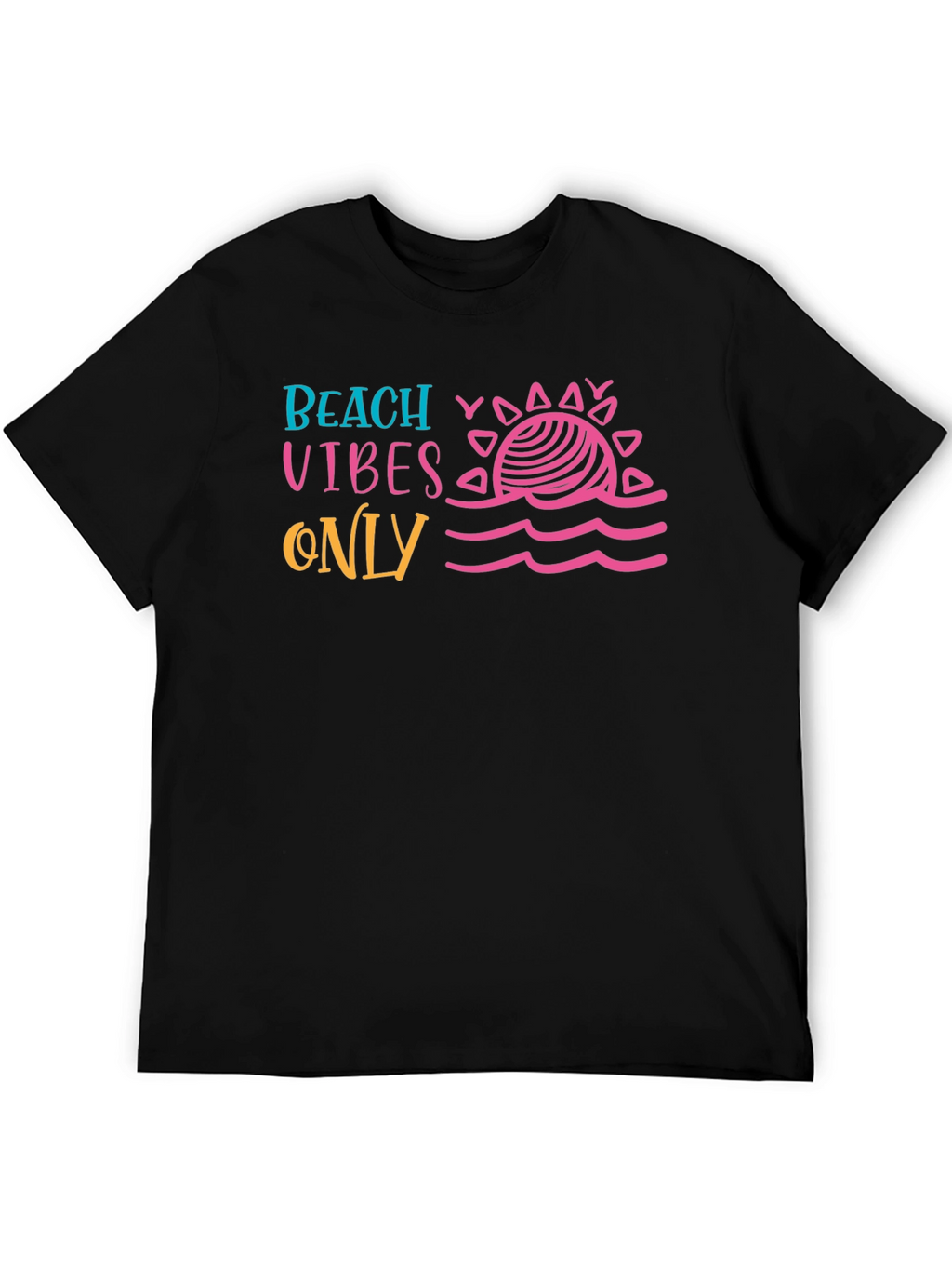 Beach Vibes Only T-Shirt Summer Fun