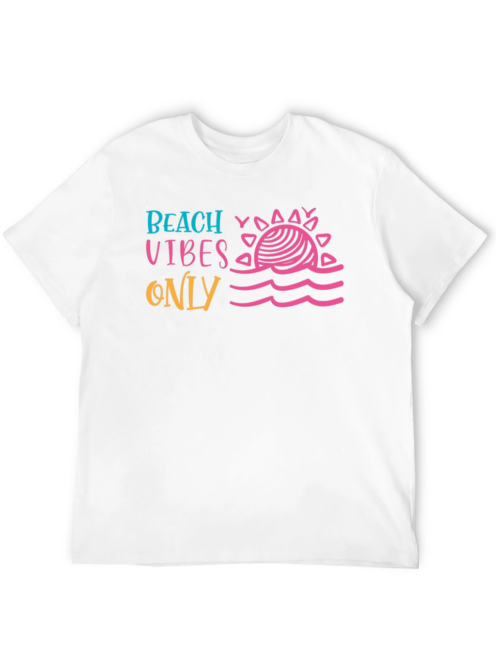Beach Vibes Only T-Shirt Summer Fun