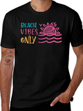 Beach Vibes Only T-Shirt Summer Fun
