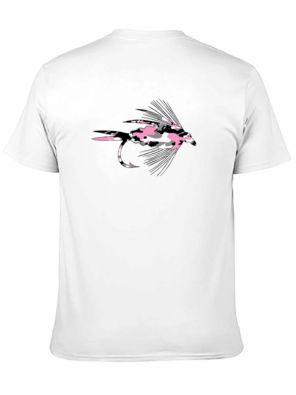 Fly Fishing Camo T-Shirt - Unique Angler Tee