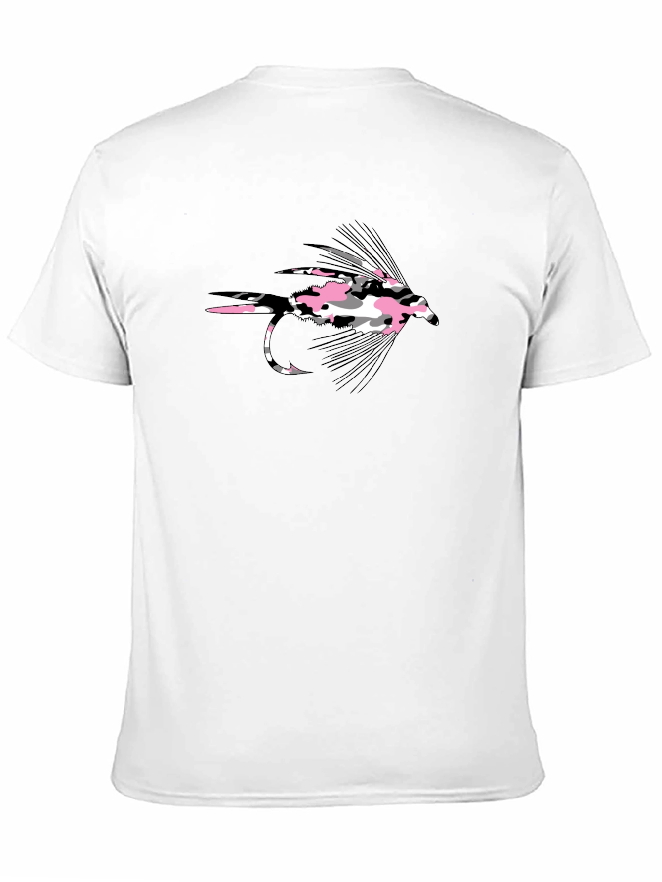 Fly Fishing Camo T-Shirt - Unique Angler Tee