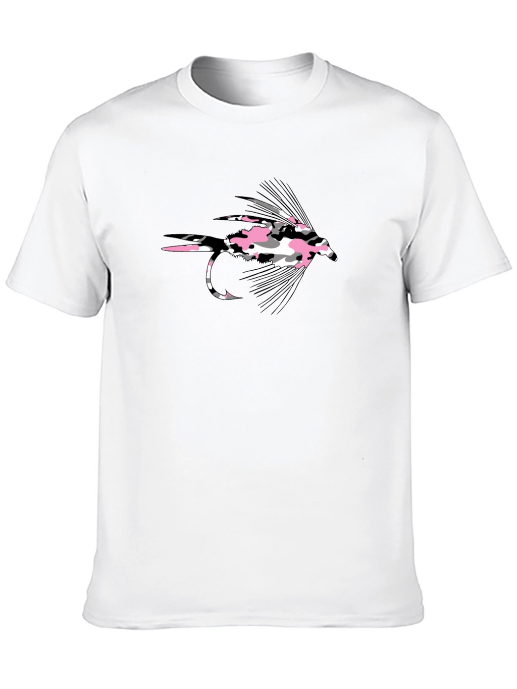 Fly Fishing Camo T-Shirt - Unique Angler Tee