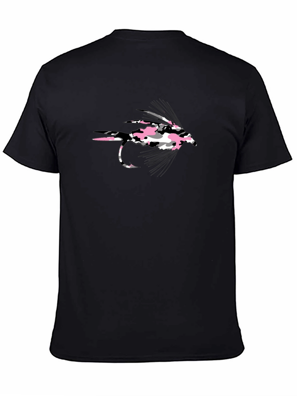 Fly Fishing Camo T-Shirt - Unique Angler Tee