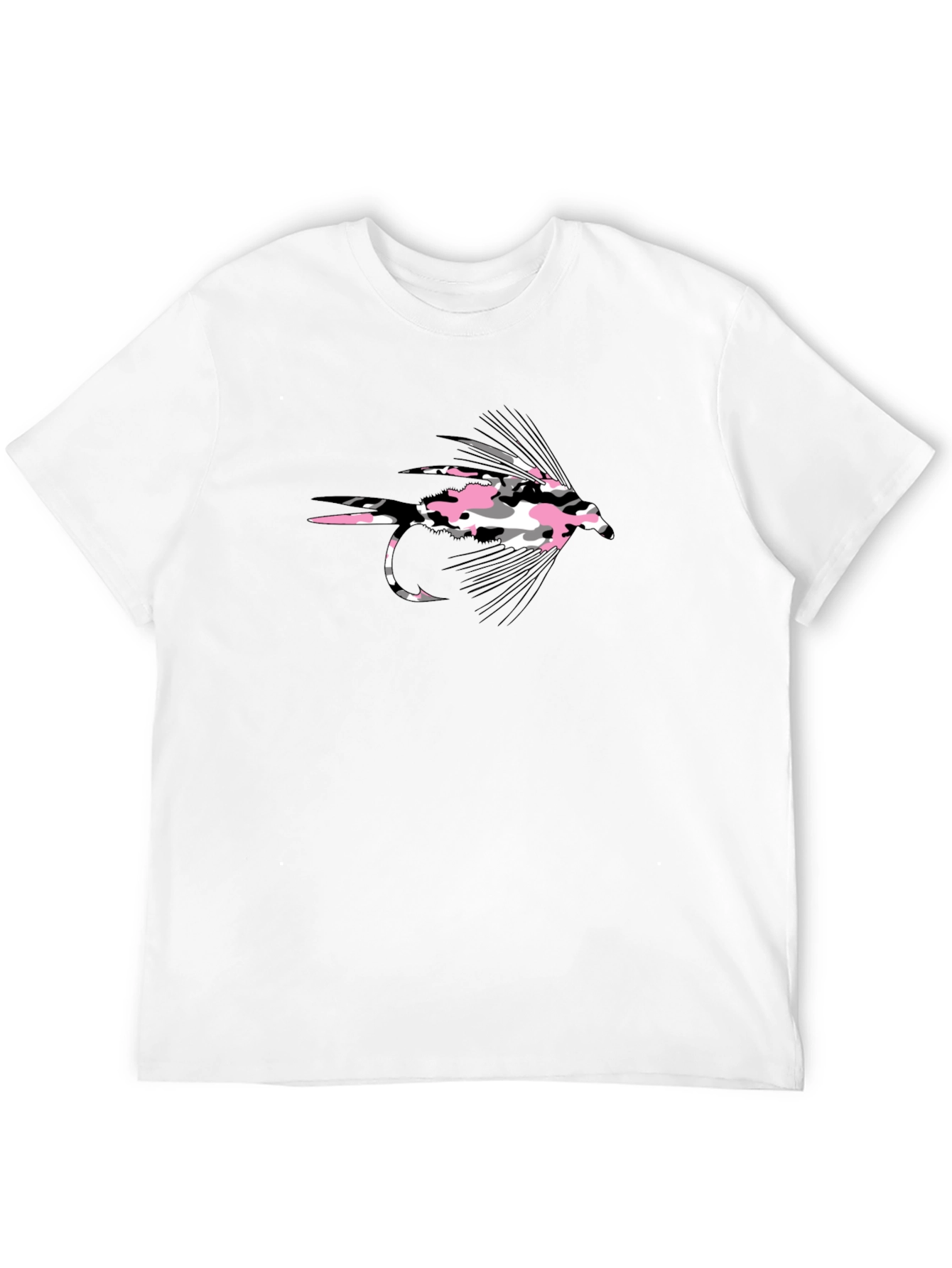 Fly Fishing Camo T-Shirt - Unique Angler Tee
