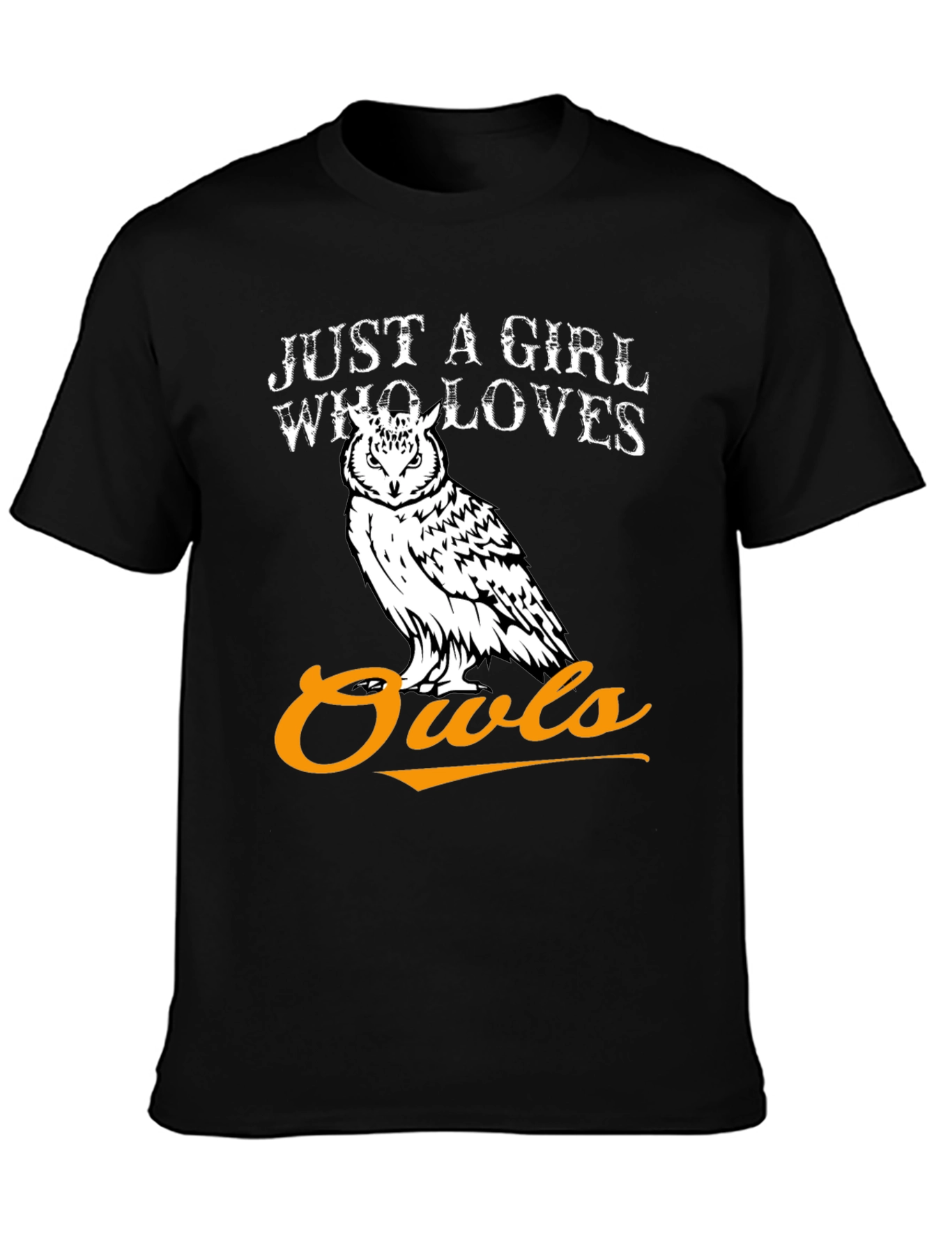 Just a Girl Who Loves Owls T-Shirt