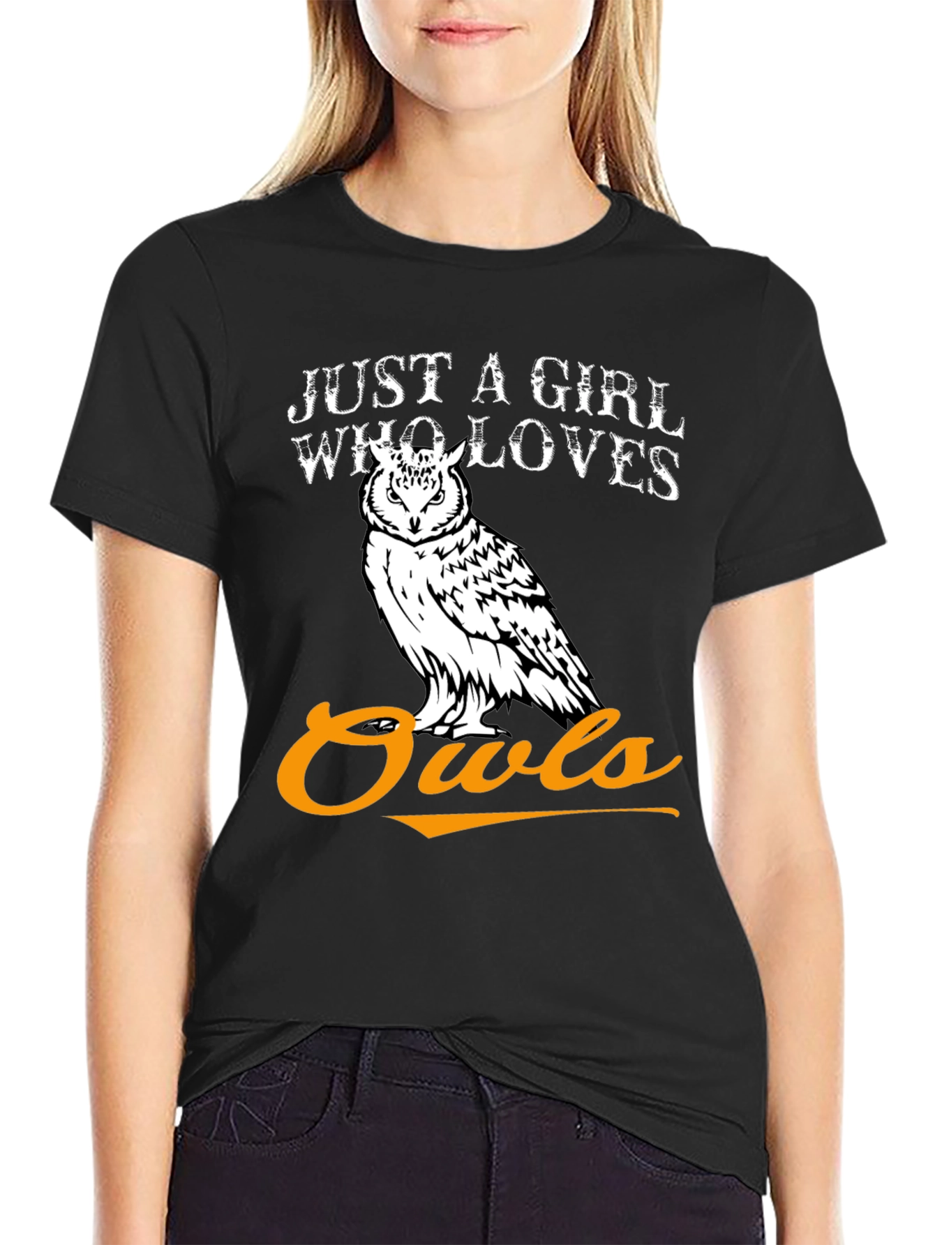Just a Girl Who Loves Owls T-Shirt