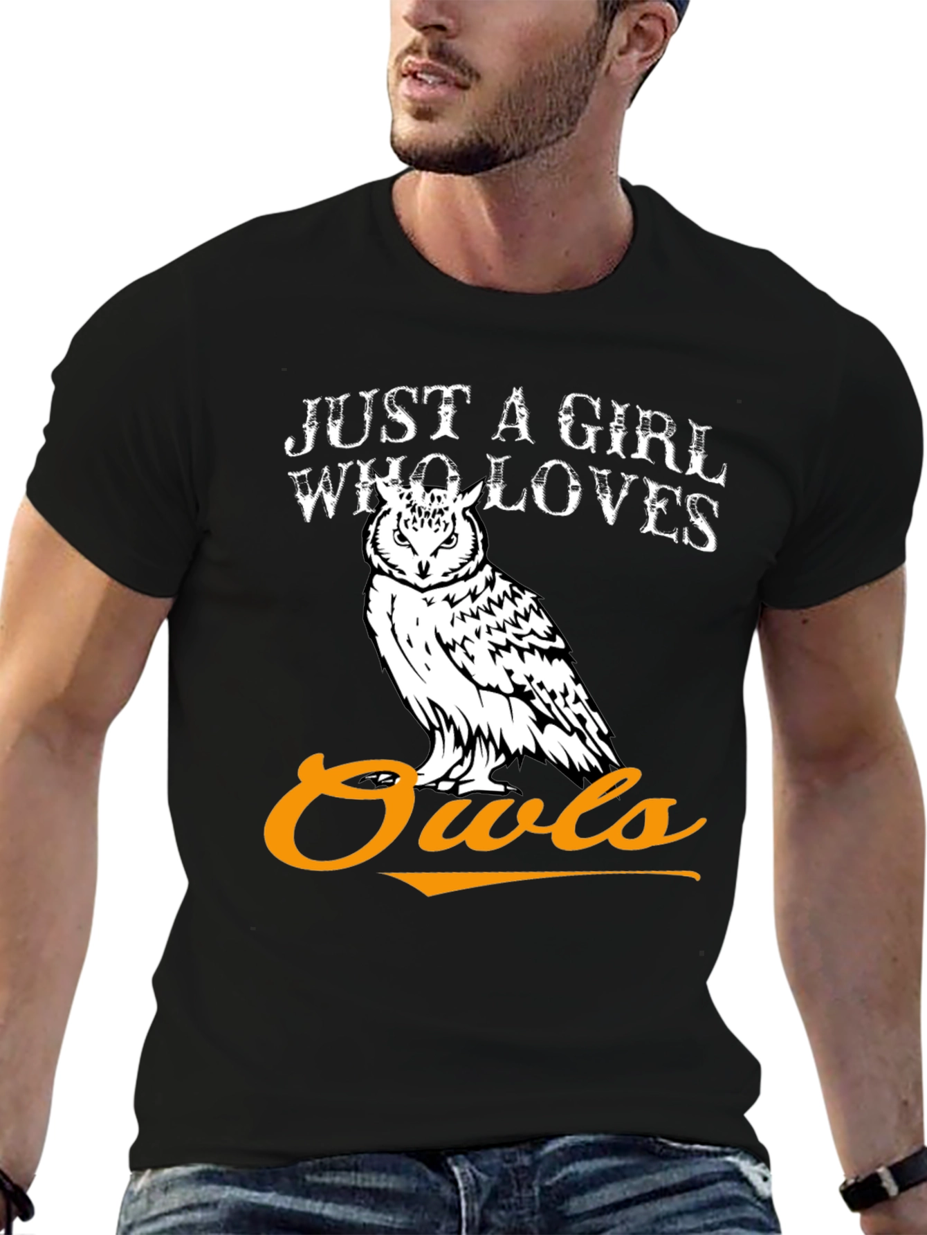 Just a Girl Who Loves Owls T-Shirt