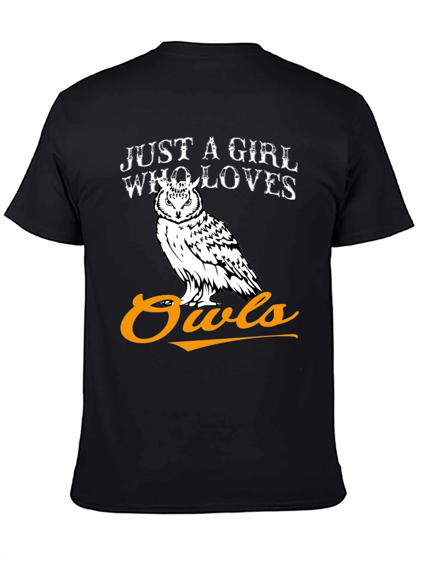 Just a Girl Who Loves Owls T-Shirt