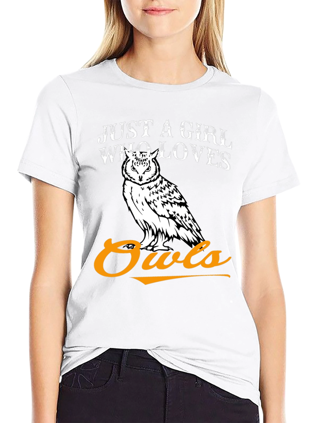 Just a Girl Who Loves Owls T-Shirt