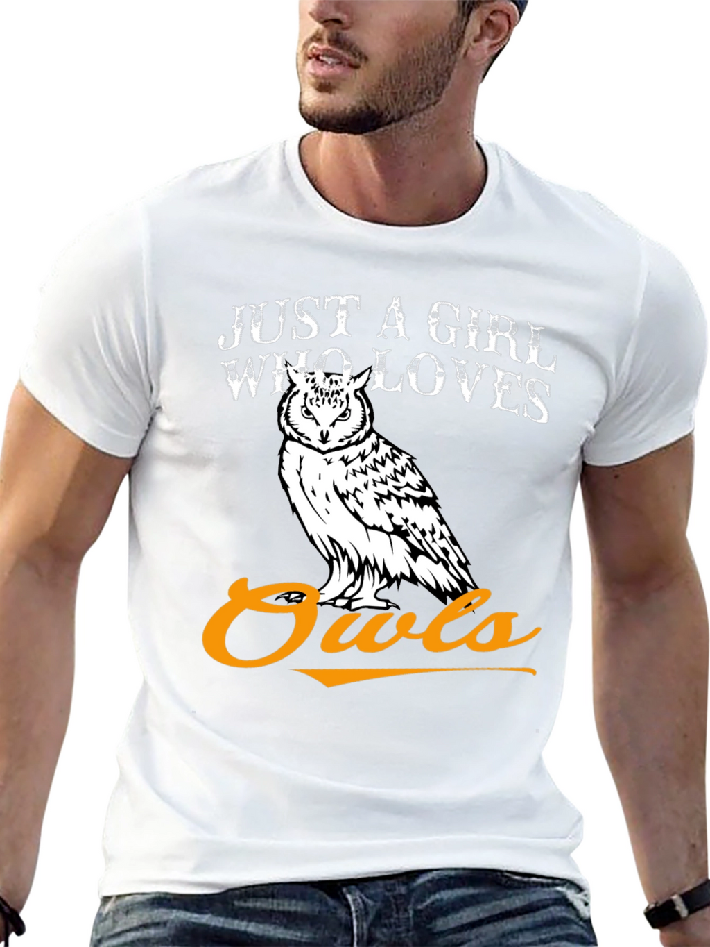 Just a Girl Who Loves Owls T-Shirt