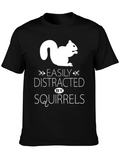 Easily Distracted by Squirrels T-Shirt