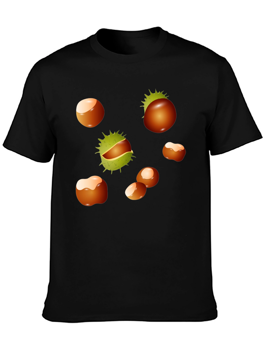 Chestnuts Patterned T-Shirt