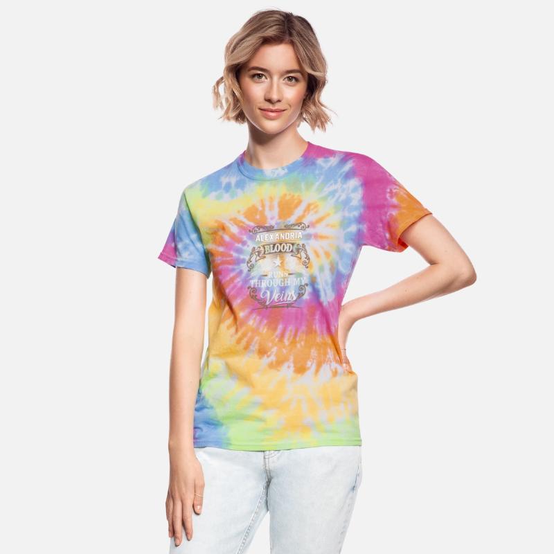Alexandria Name T Shirt - Alexandria Blood Runs Th