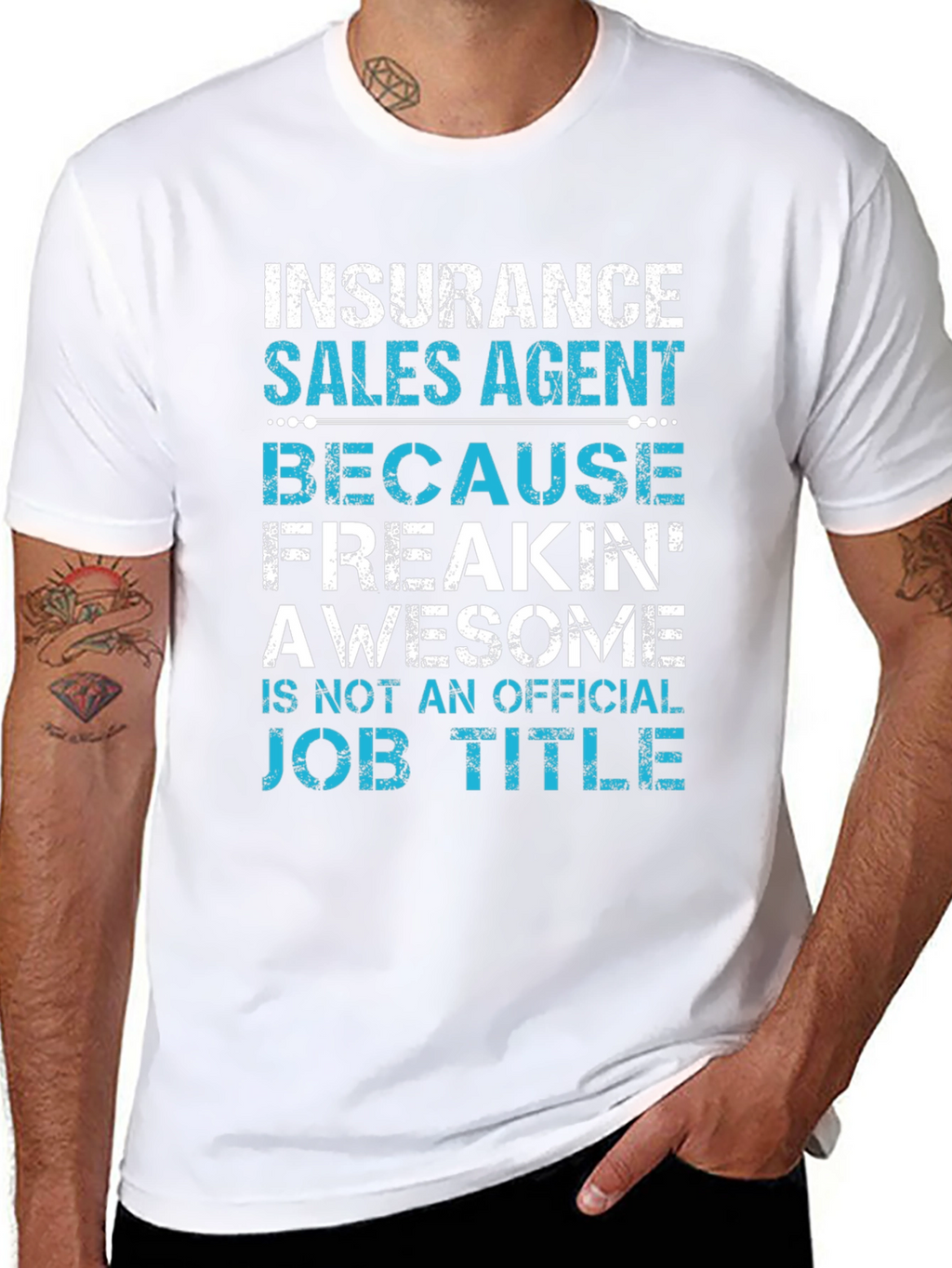Insurance Sales Agent Awesome Job Title T-Shirt