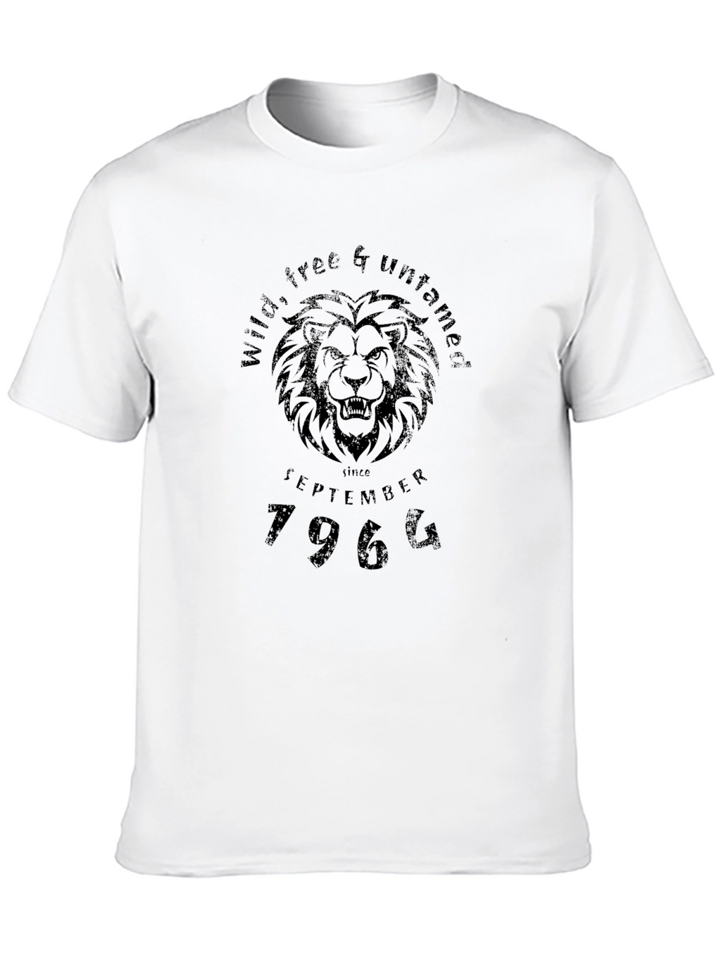 Wild & Free Lion Graphic Tee - September 1964