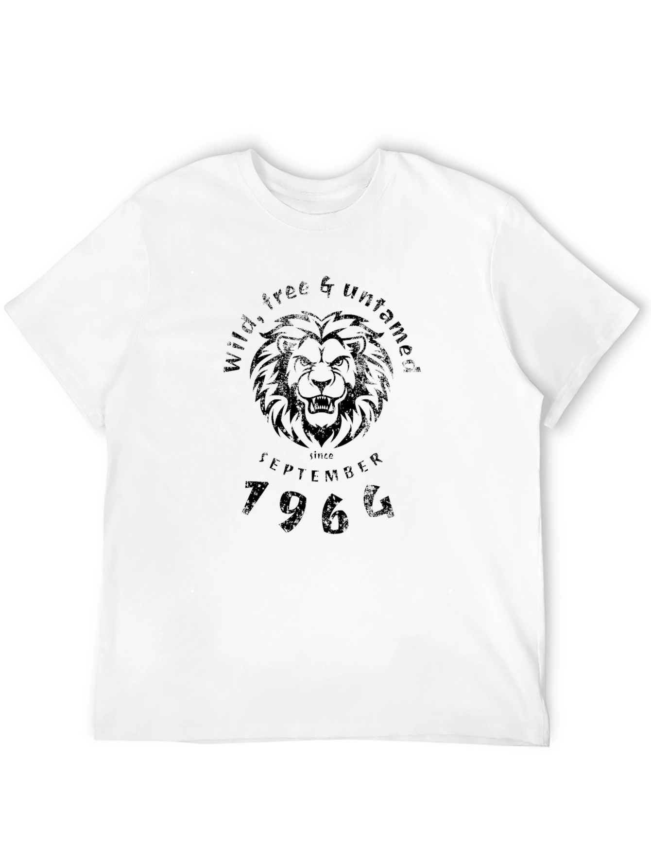 Wild & Free Lion Graphic Tee - September 1964