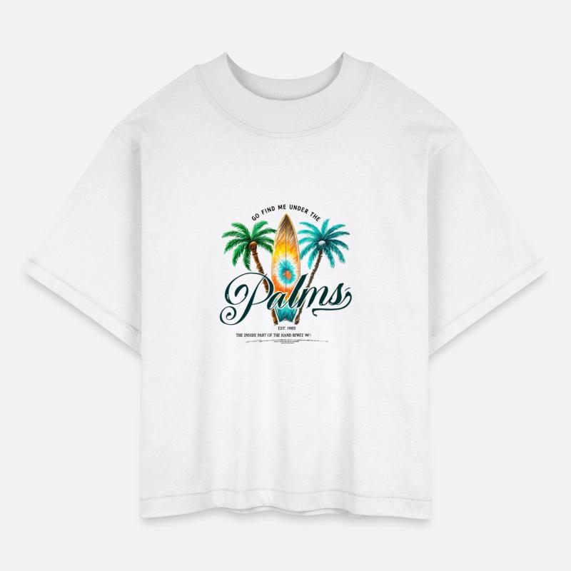 Amazing Tropical Palm trees Scene