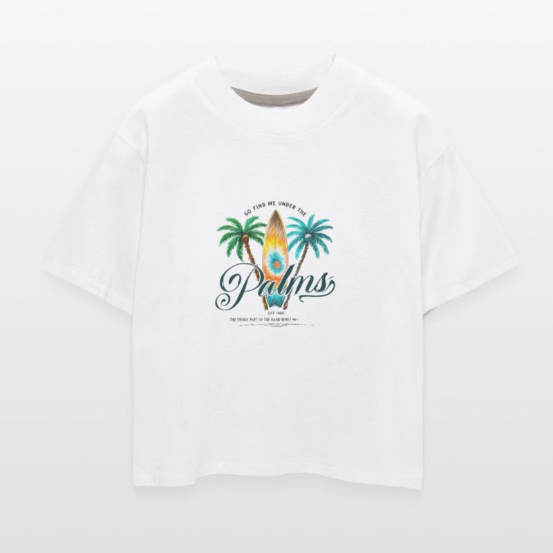 Amazing Tropical Palm trees Scene