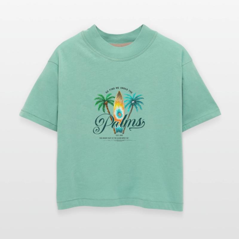 Amazing Tropical Palm trees Scene