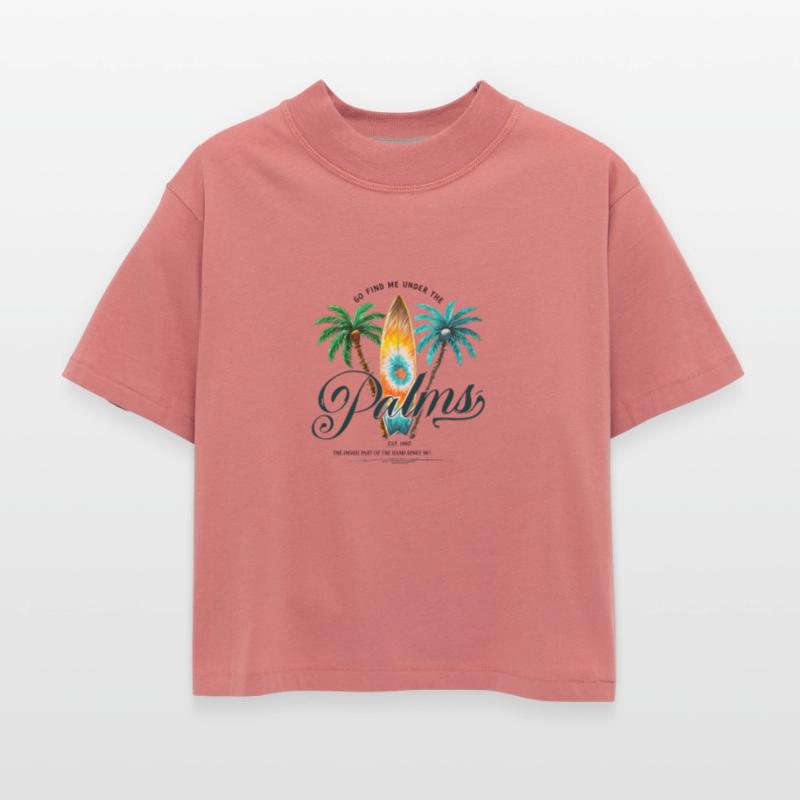 Amazing Tropical Palm trees Scene