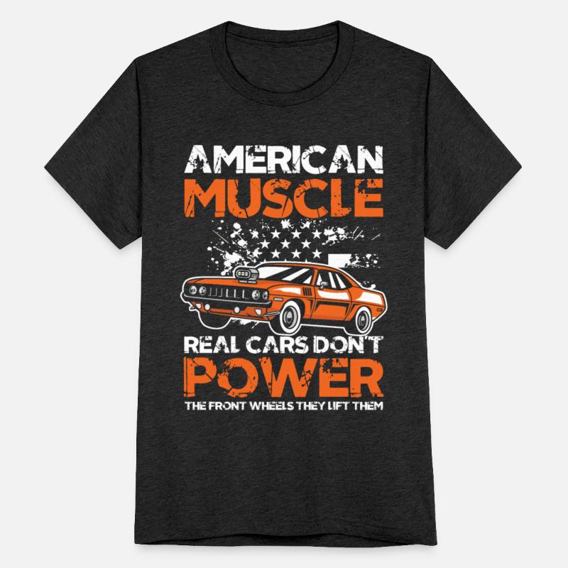 American Muscle Real Cars Don't Power Front Wheel
