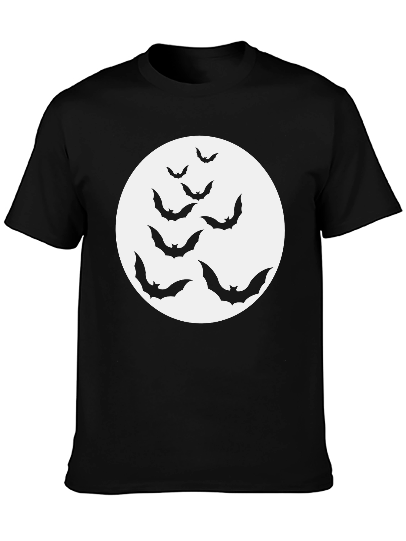 Halloween Bat Moon T-Shirt