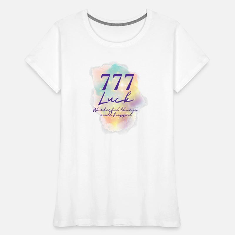 Angel Numbers Luck Mindful Quote 777