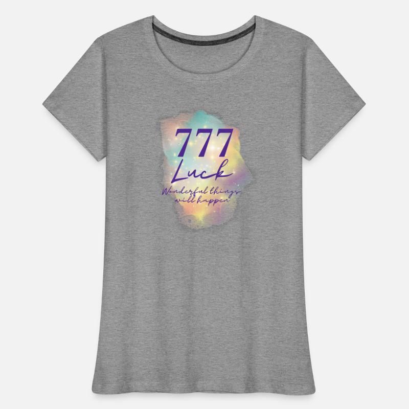 Angel Numbers Luck Mindful Quote 777