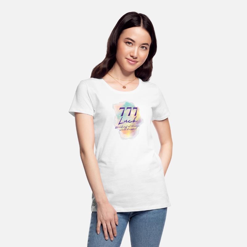 Angel Numbers Luck Mindful Quote 777