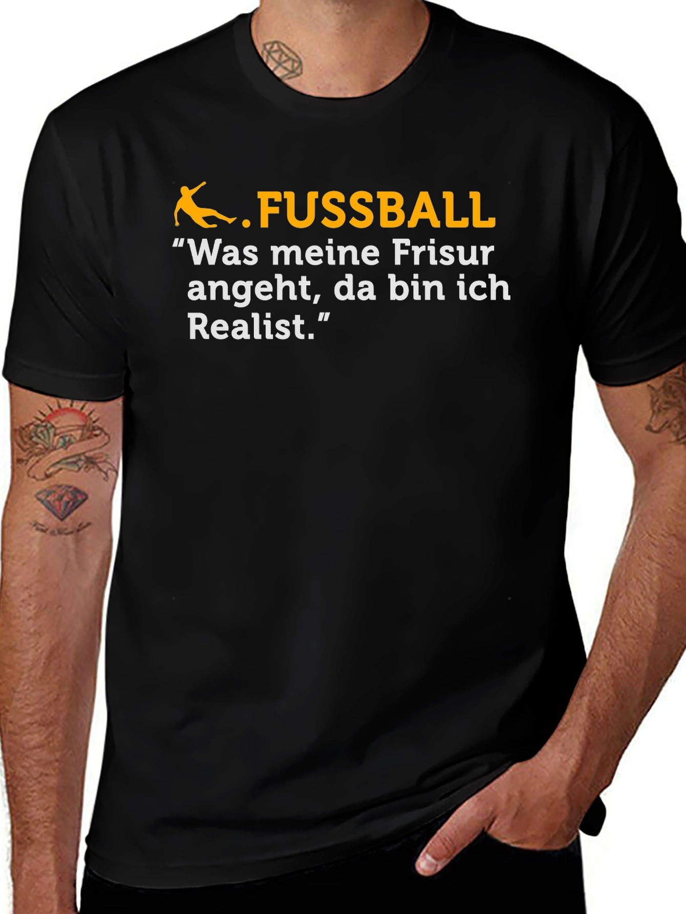 Funny German Soccer Fan T-Shirt - Fussball Realist
