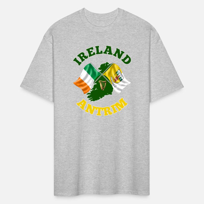 Antrim Ireland Irish Flag And County Flag