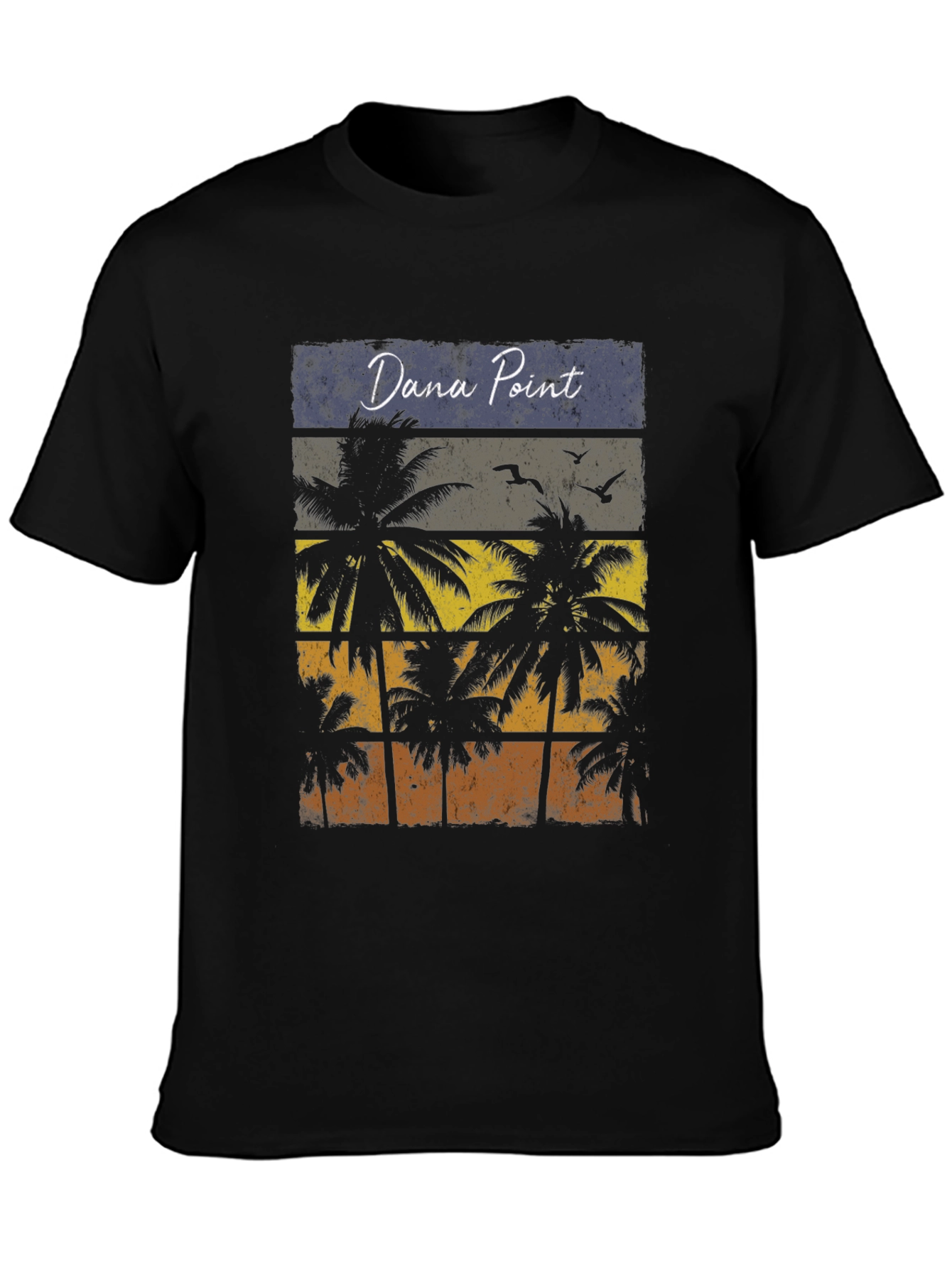 Dana Point Palm Tee - Vintage Inspired