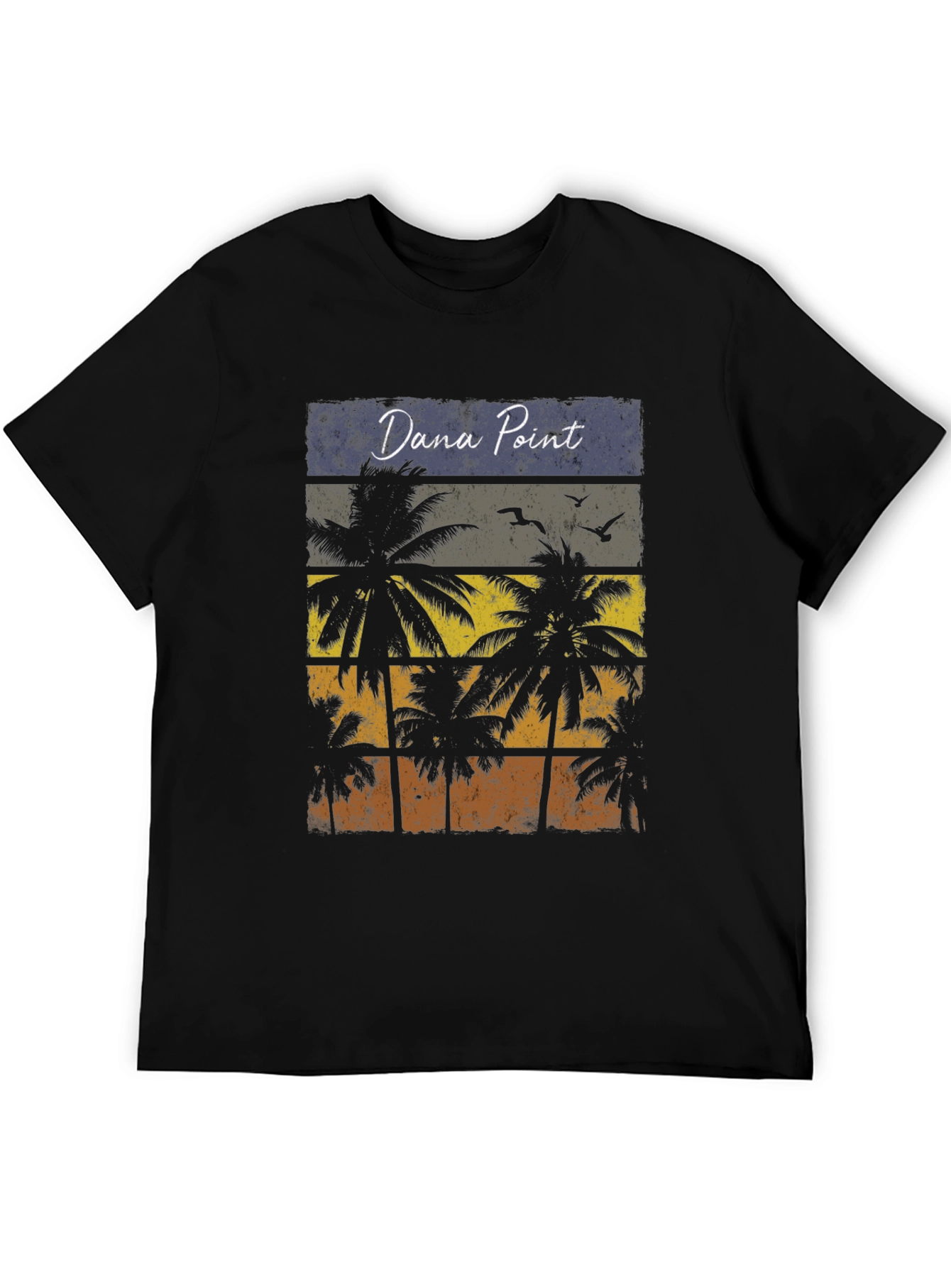 Dana Point Palm Tee - Vintage Inspired