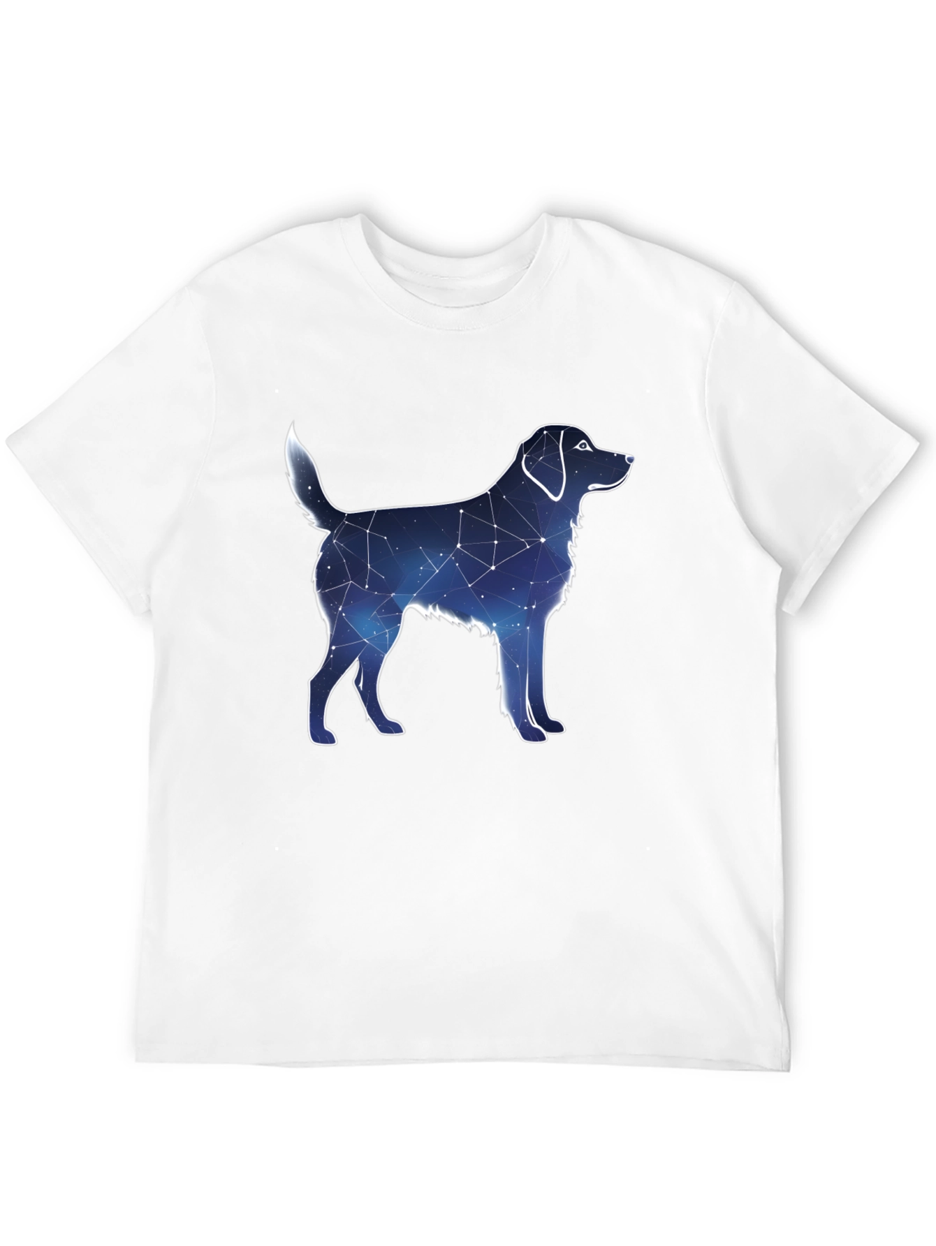 Constellation Dog Graphic Tee - Black