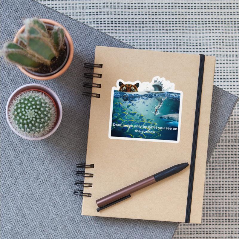 Aquatic Wildlife Reflection Design