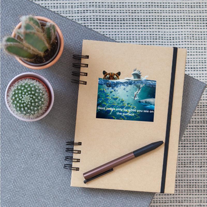 Aquatic Wildlife Reflection Design