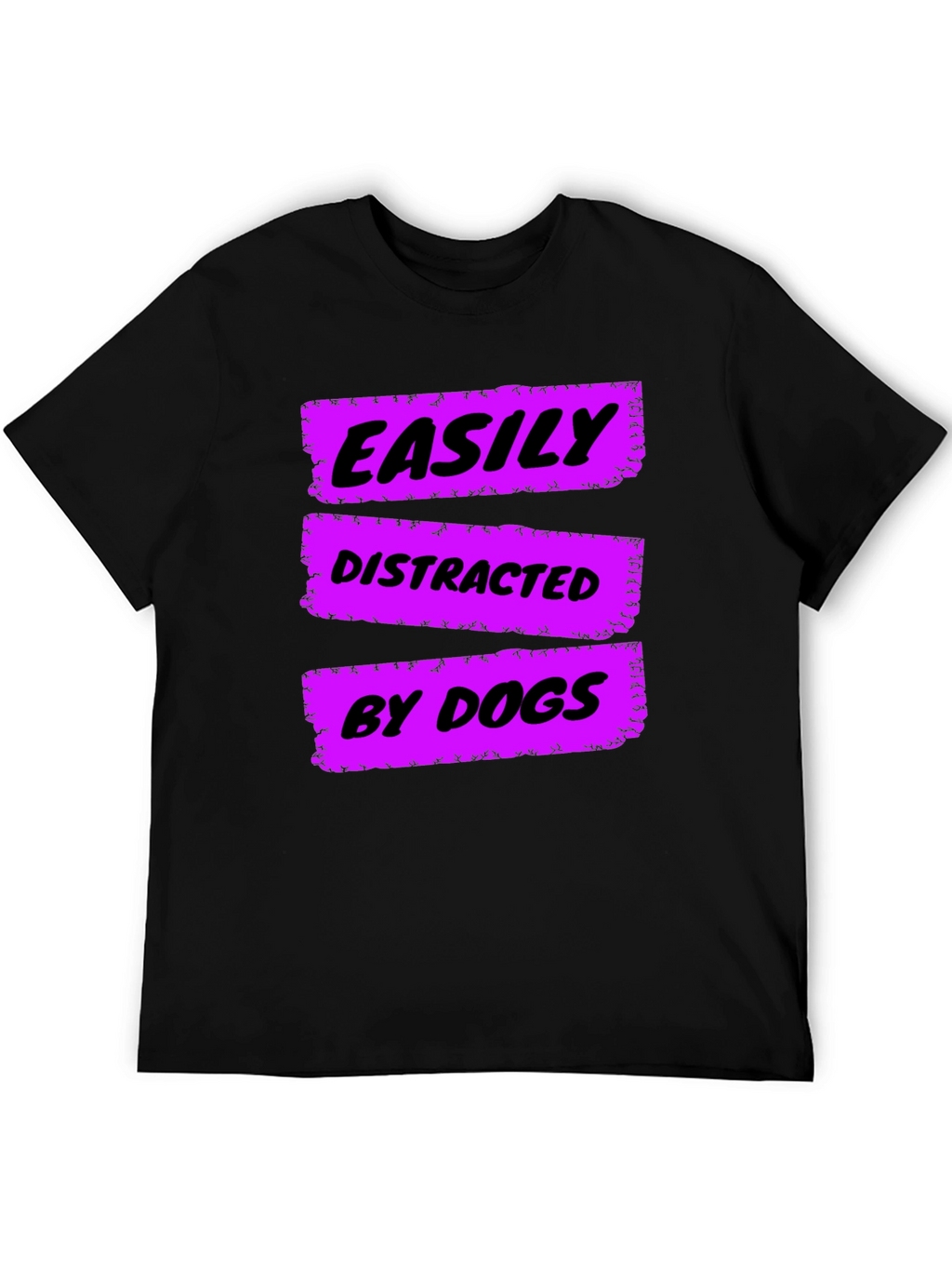 Easily Distracted by Dogs Graphic Tee
