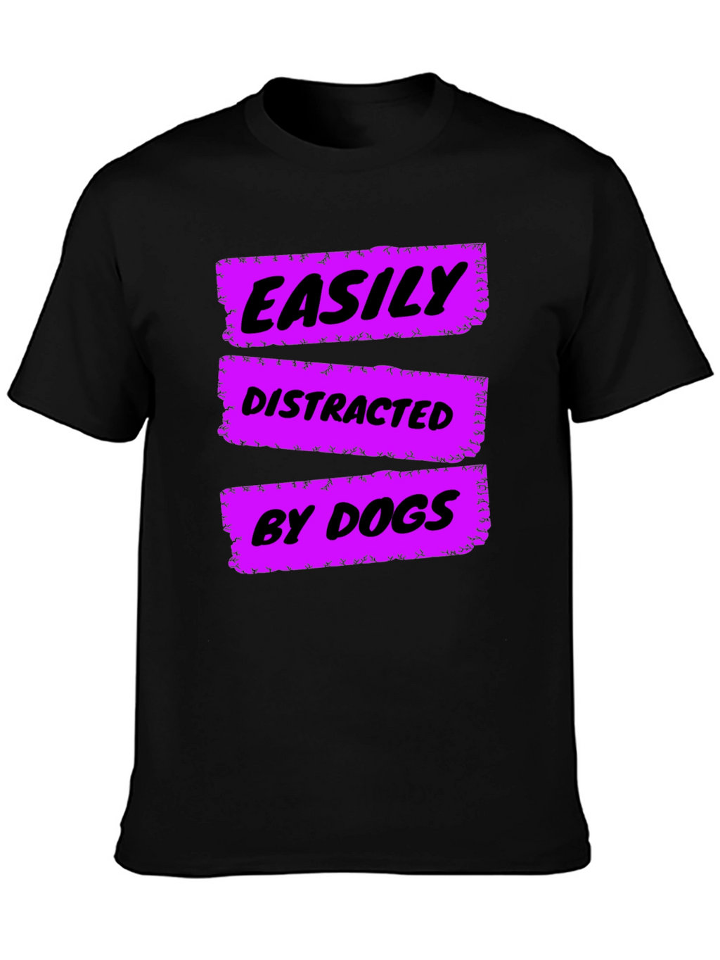 Easily Distracted by Dogs Graphic Tee