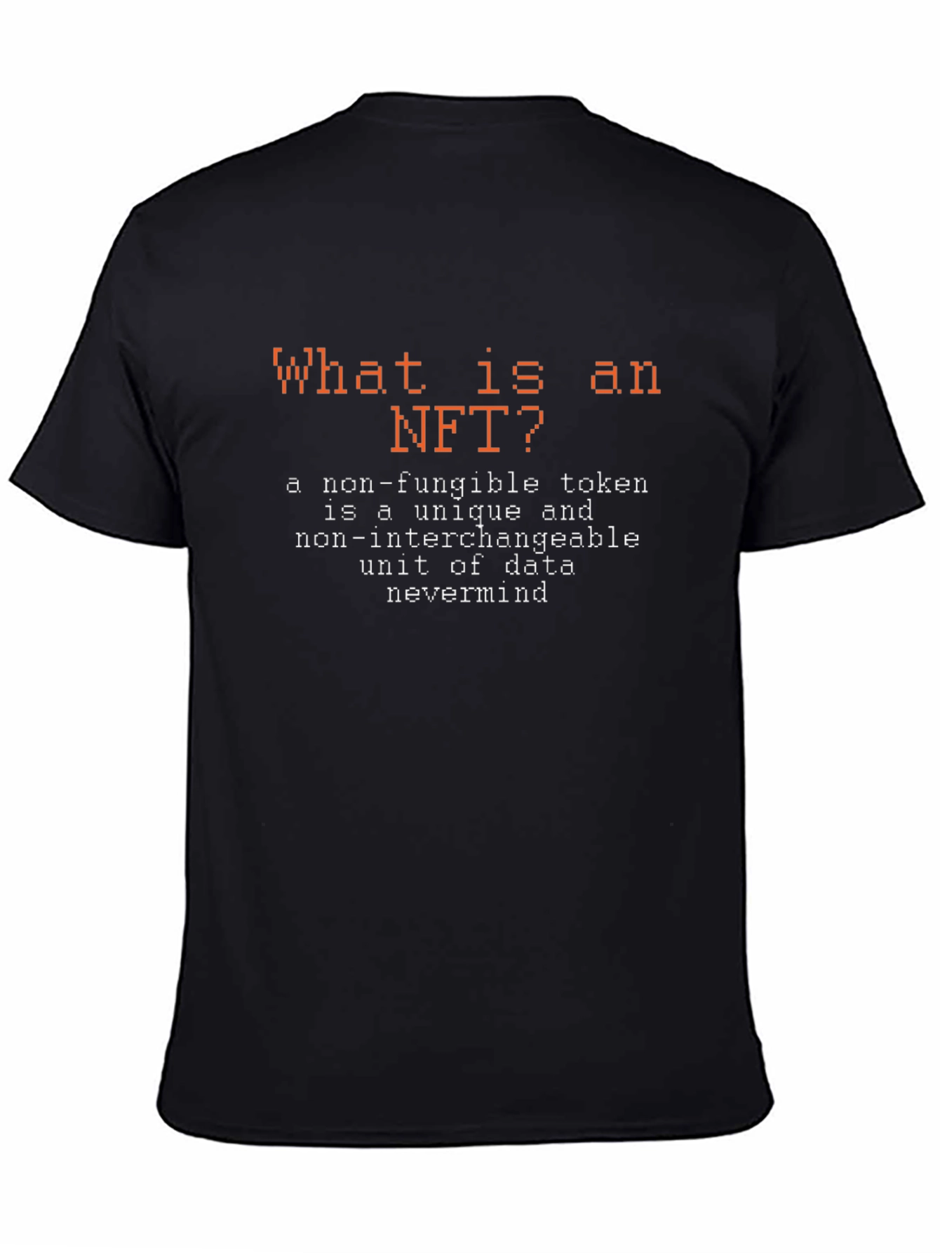 NFT Definition T-Shirt - Crypto Art Explained