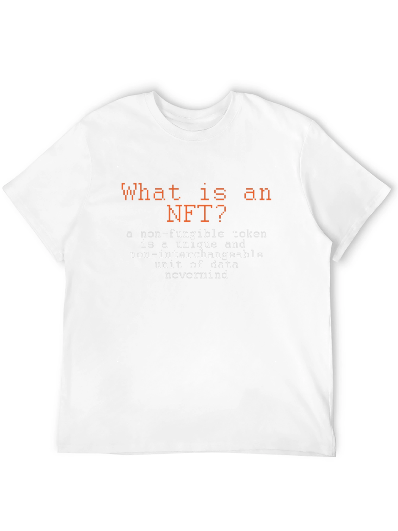 NFT Definition T-Shirt - Crypto Art Explained