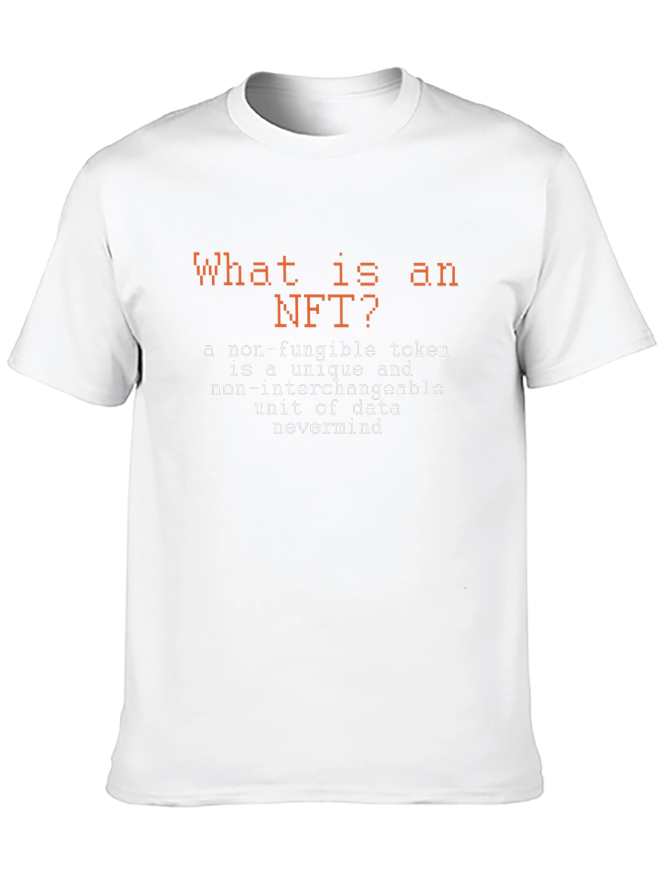NFT Definition T-Shirt - Crypto Art Explained