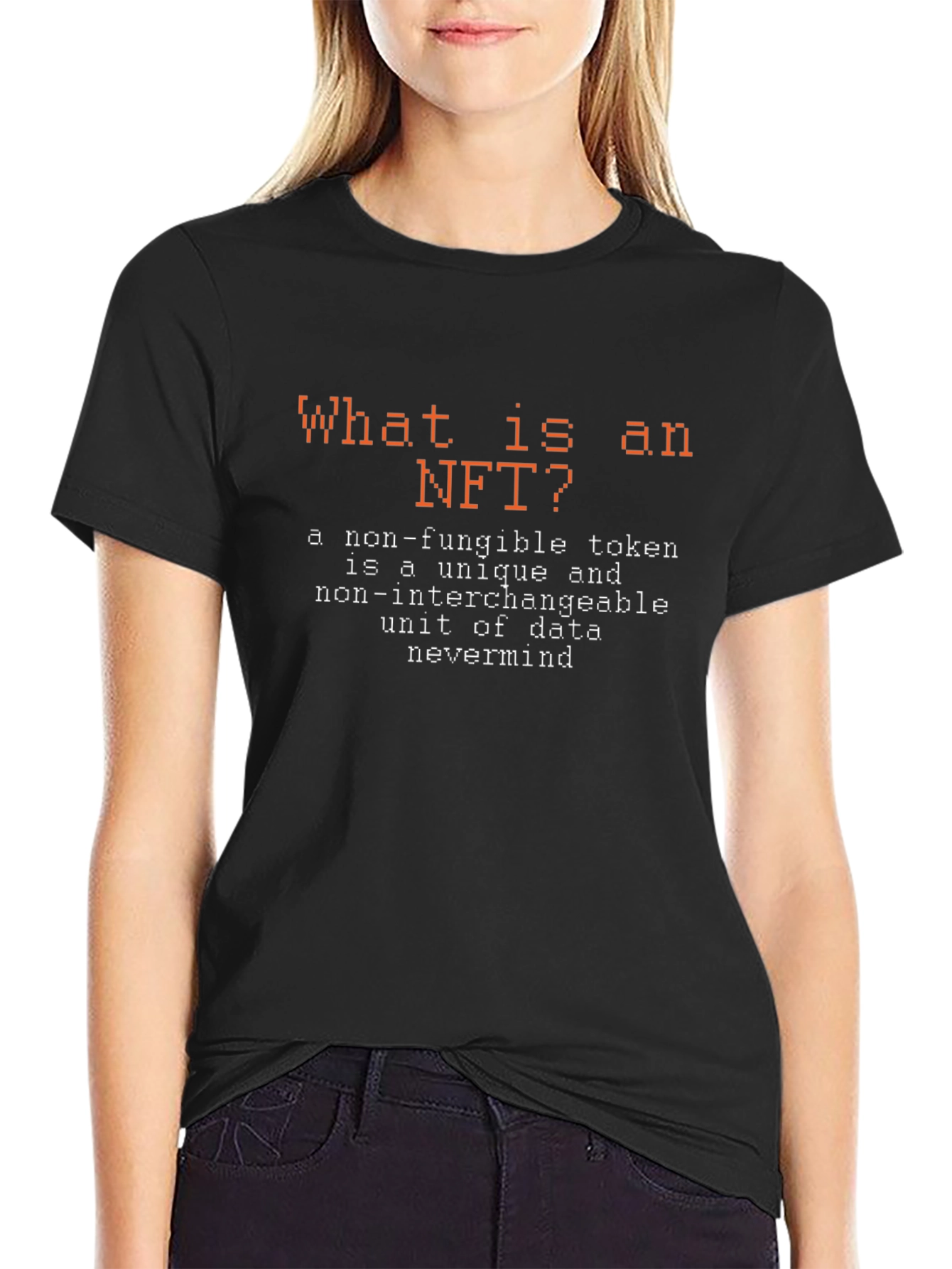 NFT Definition T-Shirt - Crypto Art Explained