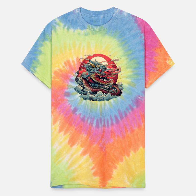 Asian Dragon Anime Japanese Sea