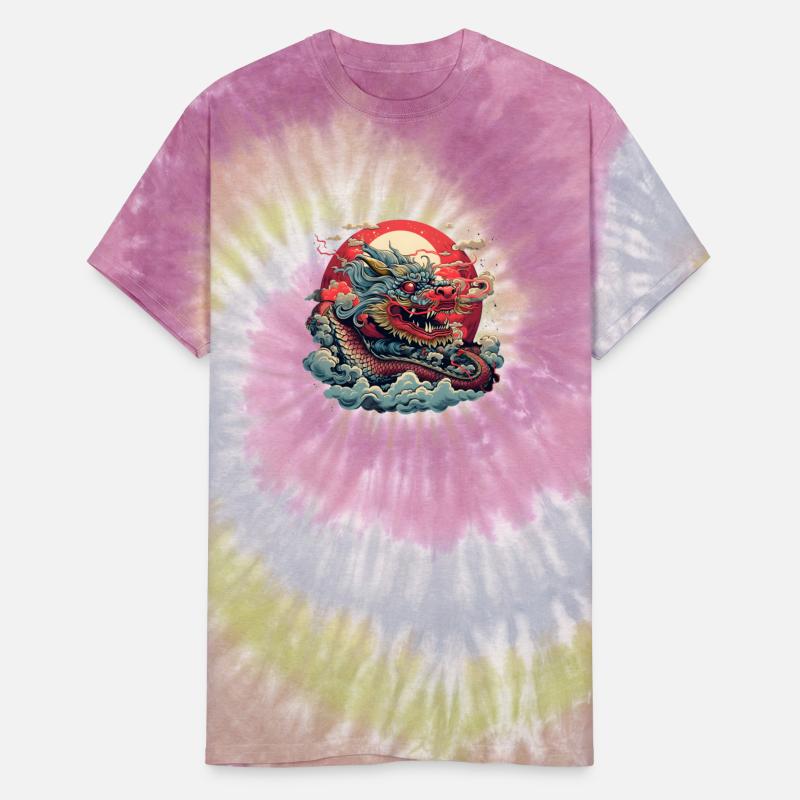 Asian Dragon Anime Japanese Sea