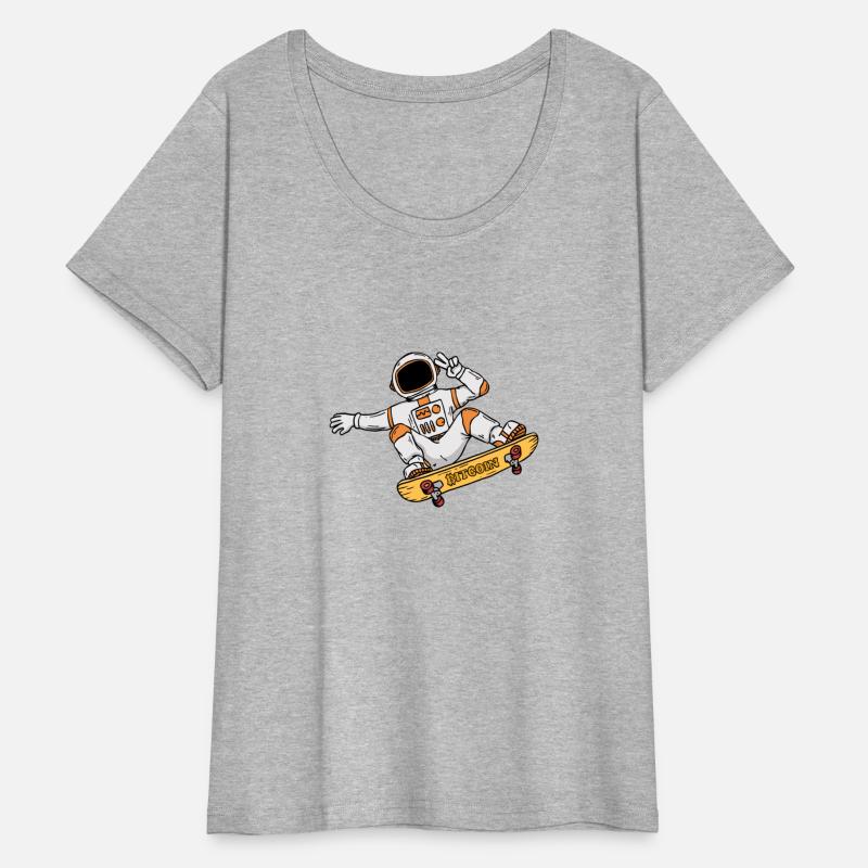 Astronaut Bitcoin Skater Stock Market Trader