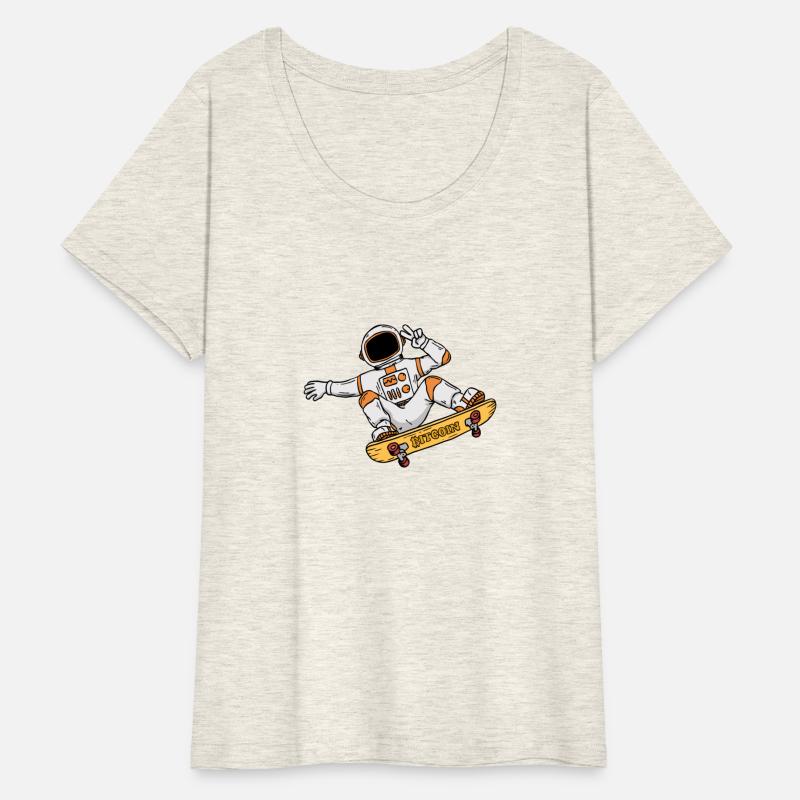 Astronaut Bitcoin Skater Stock Market Trader