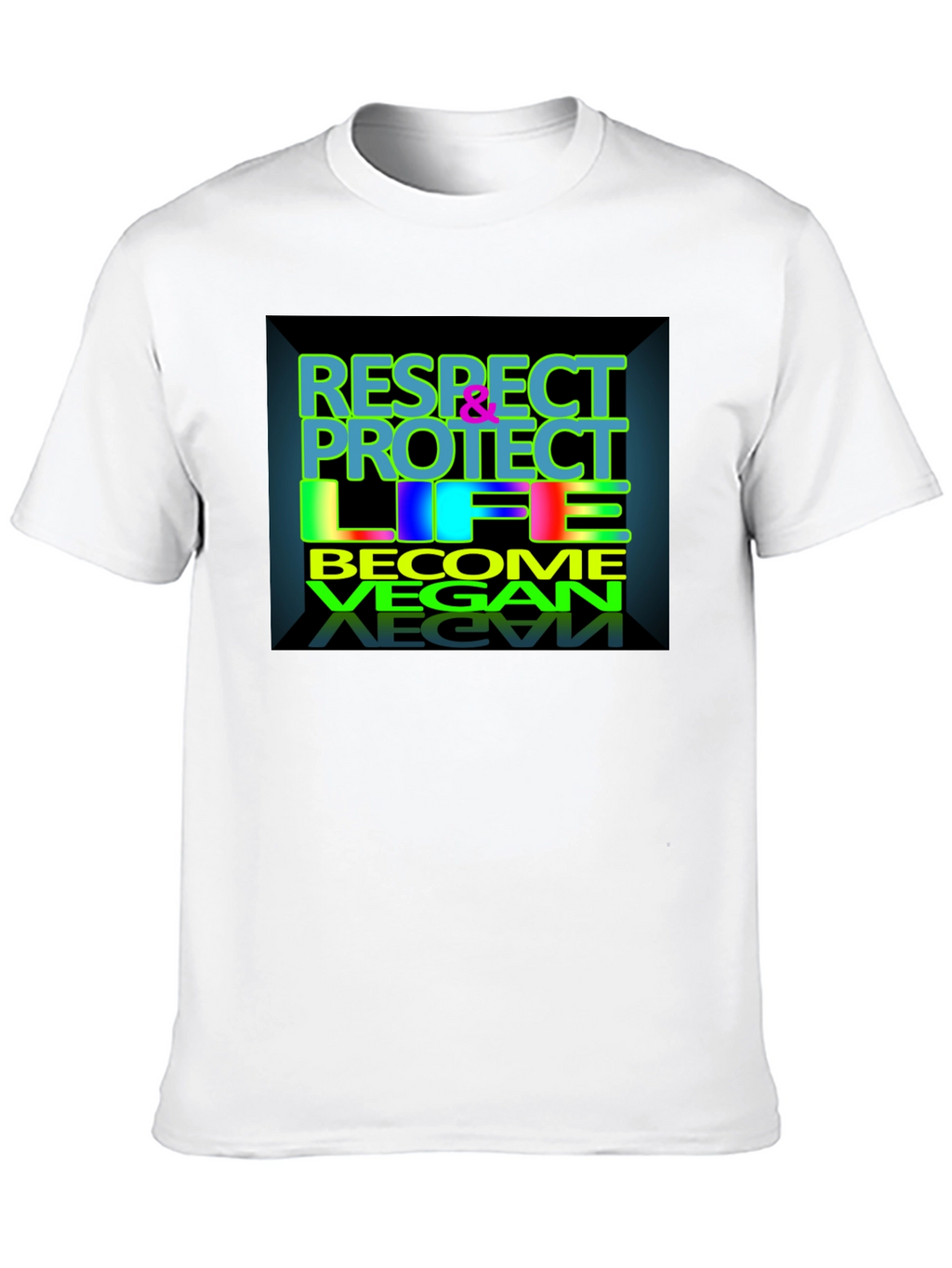 Respect Protect Life Vegan T-Shirt