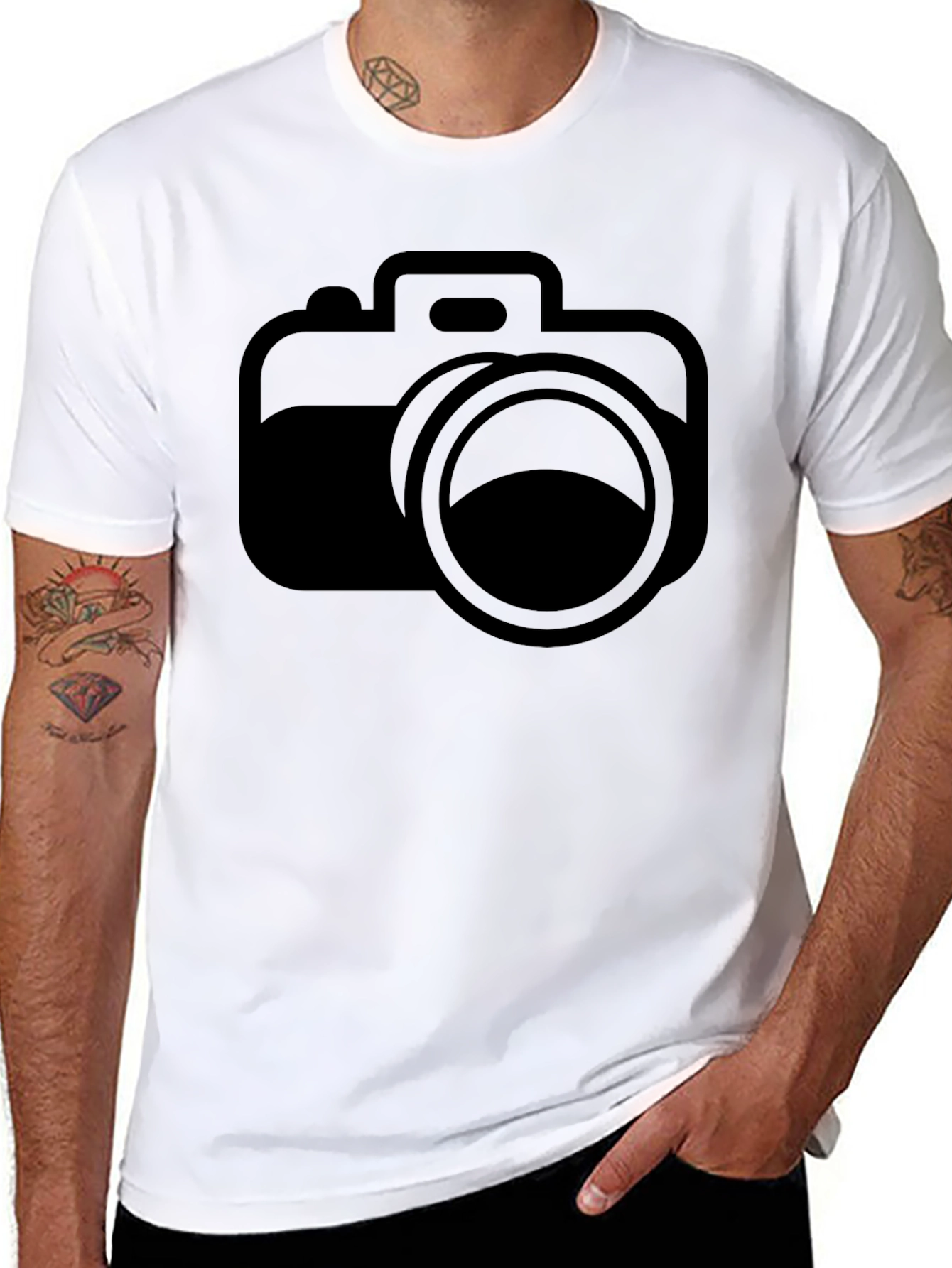 Camera Graphic Tee - Photographers Style