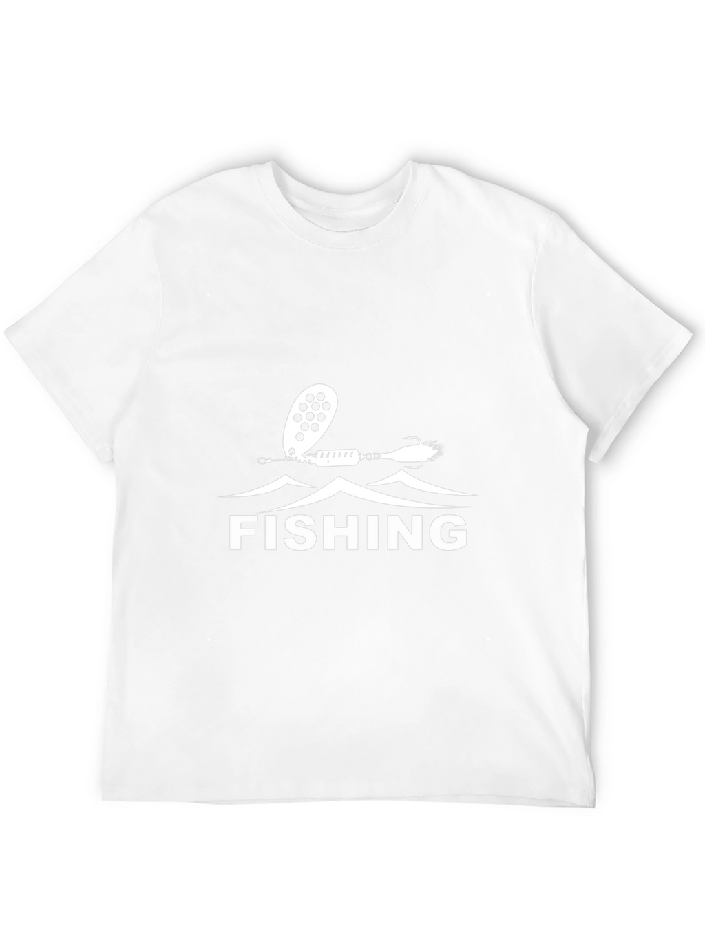 Fishing Graphic T-Shirt - Black